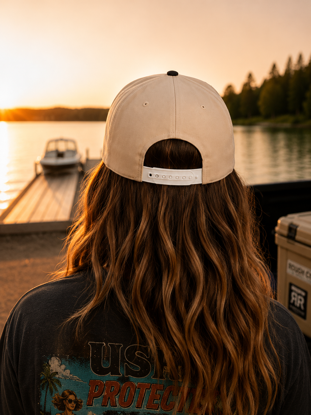 Leather Patch — Snapback