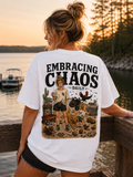 Boy Mom — Embracing Chaos T-Shirt