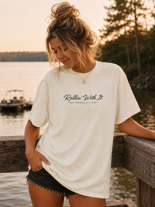 Boy Mom — Embracing Chaos T-Shirt