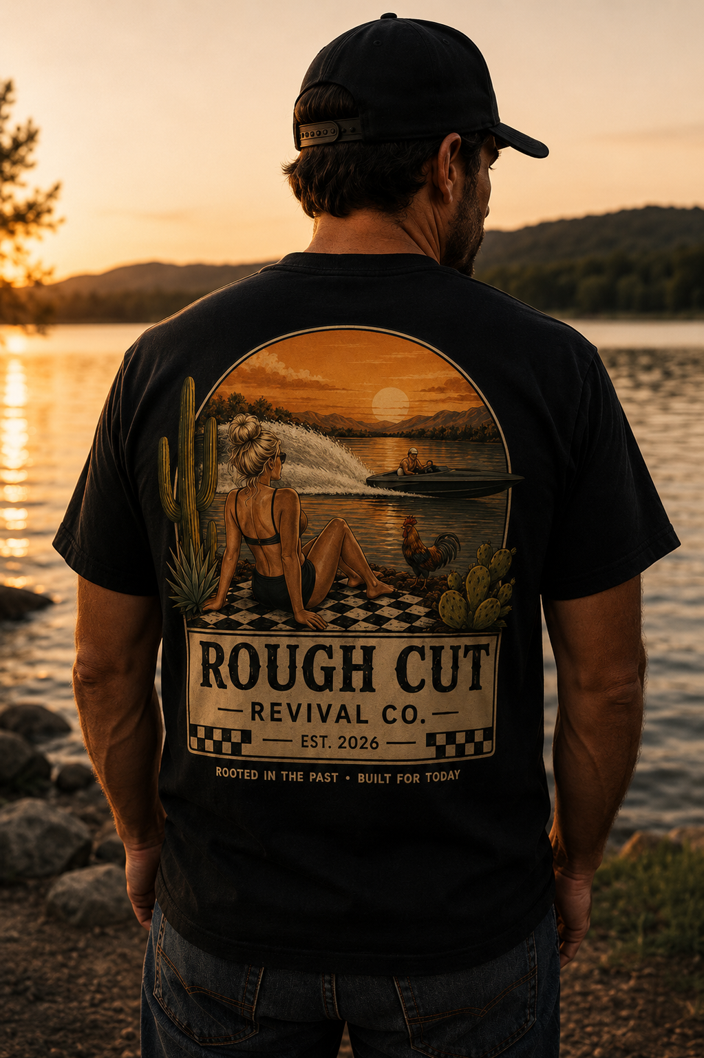 Desert Sunset — Graphic T-Shirt